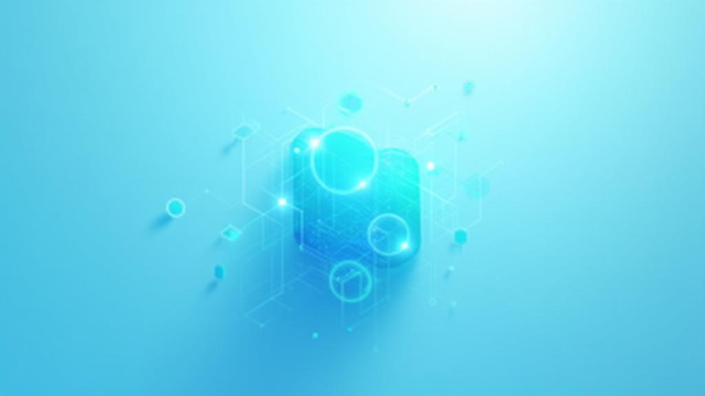 Symbolische Darstellung digitaler Innovation mit moderner App-Entwicklung