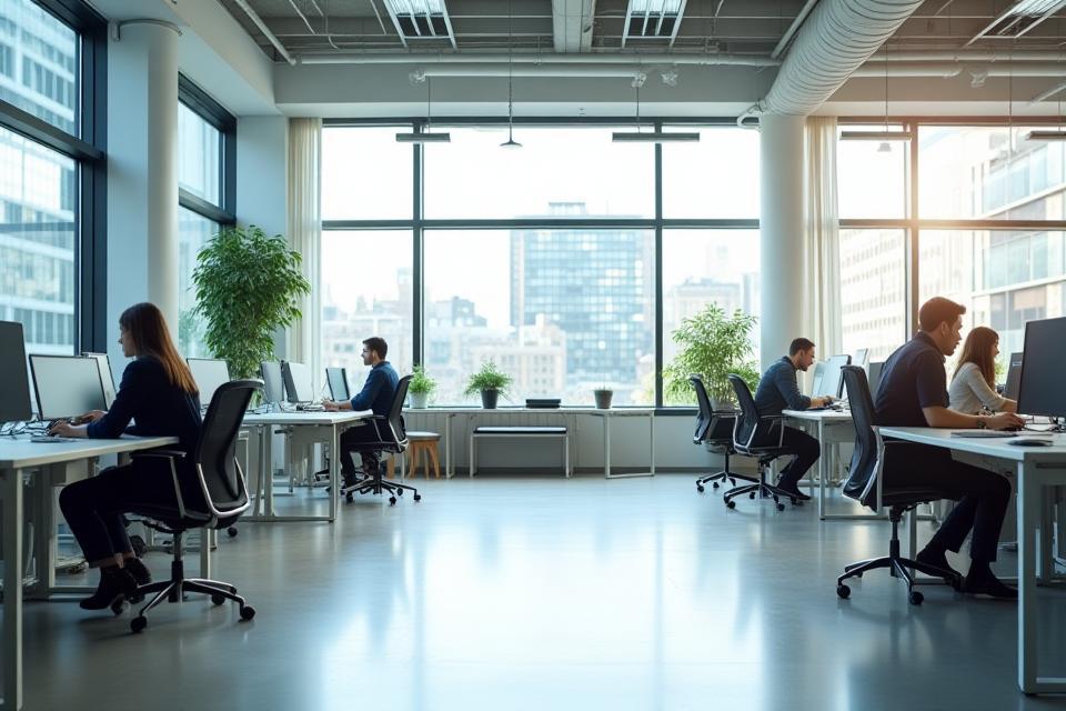 Modernes Büro von AppWorks UK Ltd. in London